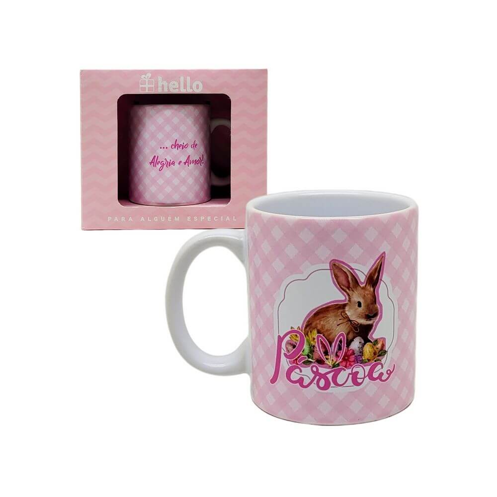 CANECA GM FELIZ PASCOA ALEGRIA 330ML P12-1 CANECA PASCOA ALEGRIA 330ML P12-1, CANECA PASCOA, CANECA PASCOA ALEGRIA, CANECA PRESENTE, CANECA DE CERAMICA, CANECA HELLO, CANECA, PASCOA Cozinha