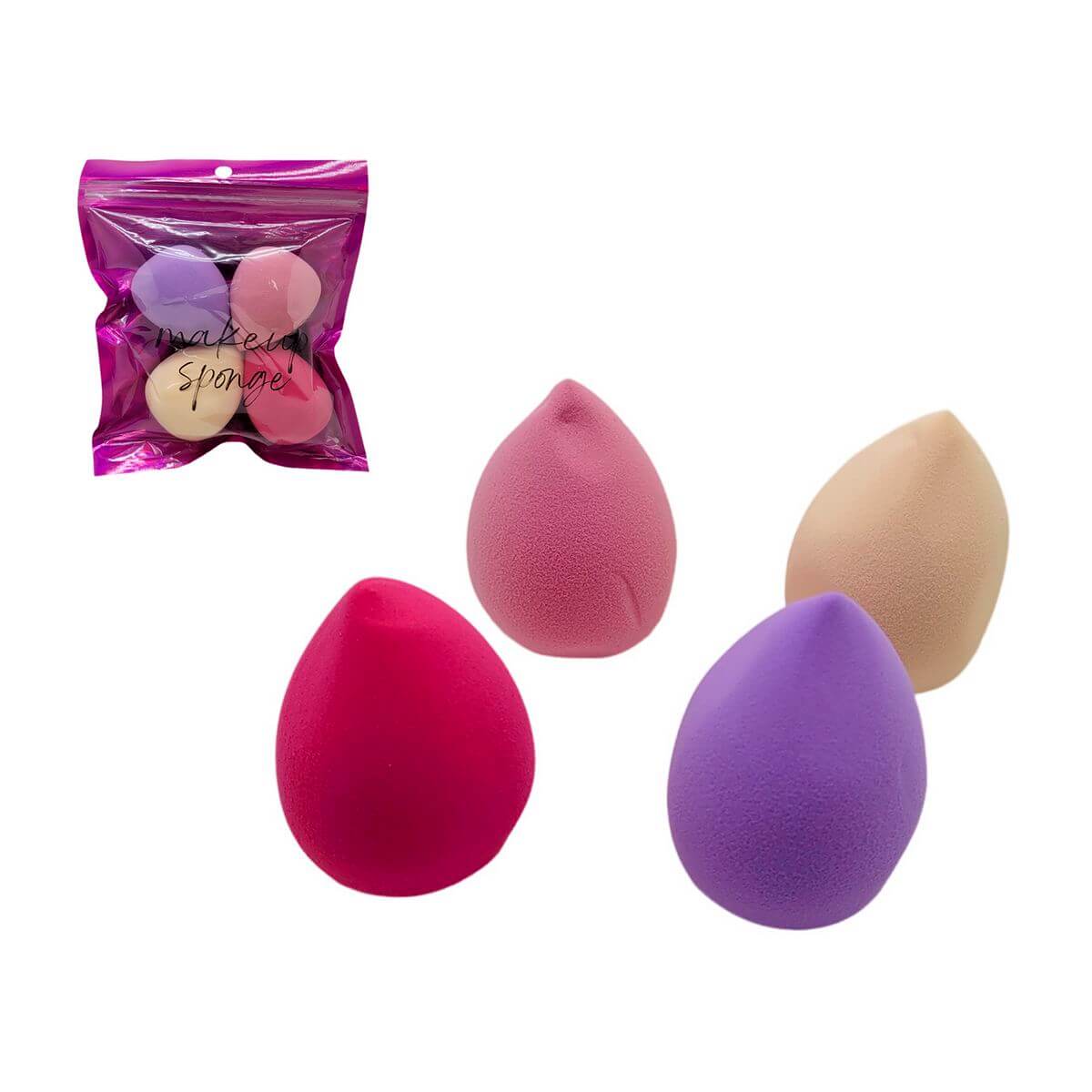 KIT ESPONJAS LTH6028-E101 KIT ESPONJAS LTH6028-E101, ESPONJA, KIT ESPONJAS, MAQUIAGEM, ARTIGOS COSMETICOS Beleza & Saude