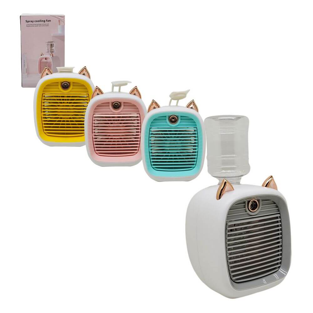 UMIDIFICADOR C/ VENTILADOR 20CM JSQ-24 UMIDIFICADOR C/ VENTILADOR JSQ-24, UMIDIFICADOR, UMIDIFICADOR COM VENTILADOR, VENTILADOR, MINI UMIDIFICADOR Eletronicos