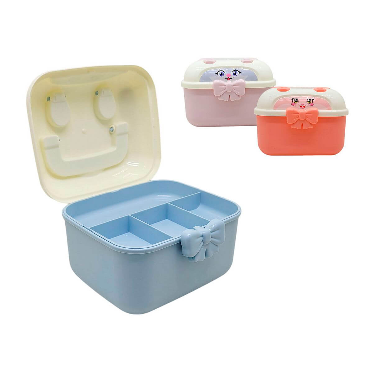 MALETA ORGANIZADORA C/ DIVISORIA 20X18X14CM IS5810 MALETA KIDS C/ DIVISORIA IS5810, MALETA, MALETA KIDS, MALETA COM DIVISORIA, CAIXA ORGANIZADORA, ARTIGOS COSMETICOS-Banheiro & Lavanderia