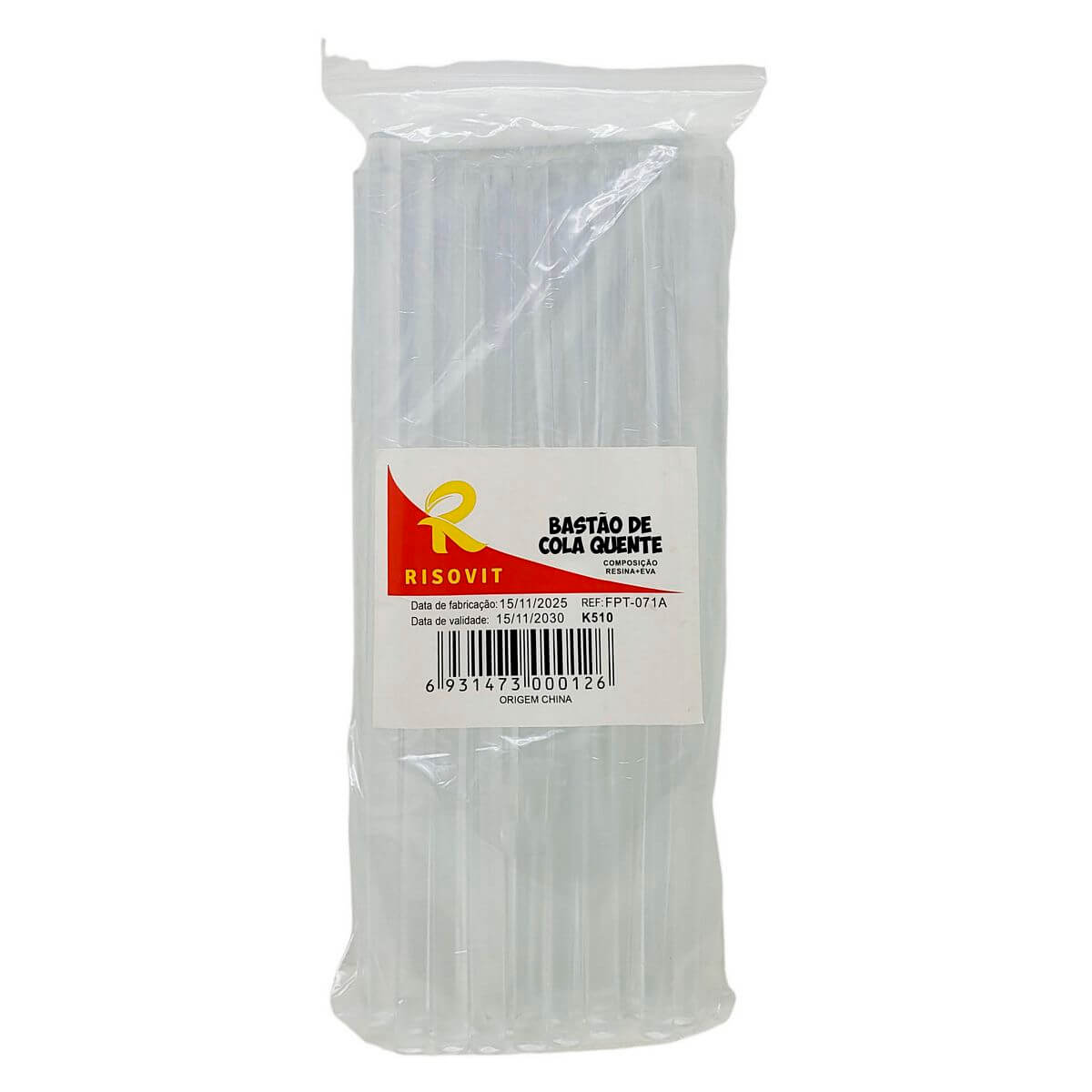 BASTAO COLA QUENTE 11MM C/36 FPT-071A BASTAO COLA QUENTE 11MM C/36 FPT-071A, BASTAO DE COLA QUENTE, COLA QUENTE, BASTAO 11MM, CARGA PARA COLA QUENTE, PAPELARIA, ESCOLA Material Escritório