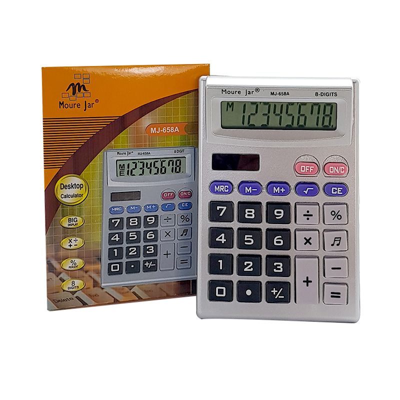 CALCULADORA MJ-658A CALCULADORA, CALCULADORA MJ-658A, CALCULADORA MOURE JAR Material Escritório