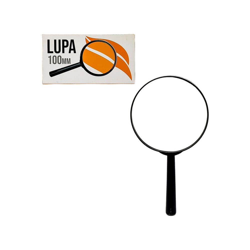 LUPA 100MM 1454 LUPA 100MM 1454, LUPA VIDRO 100MM, LUPA, LUPA GRANDE Material Escritório