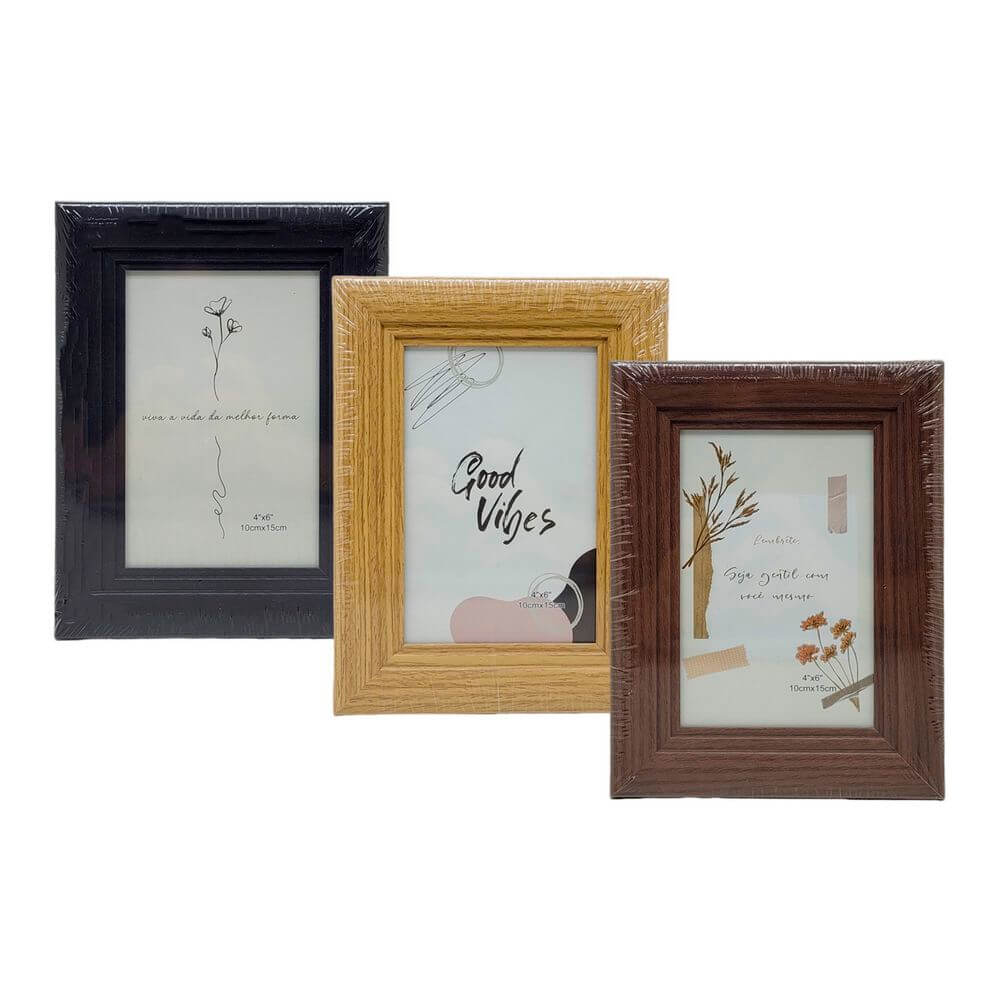 P. FOTO MDF 6317 10X15CM P. FOTO MDF 10X15CM 6317, PORTA FOTO, PORTA FOTO DE MADEIRA, PORTA FOTO 15CM, PORTA RETRATO, DECORACAO Fotografia