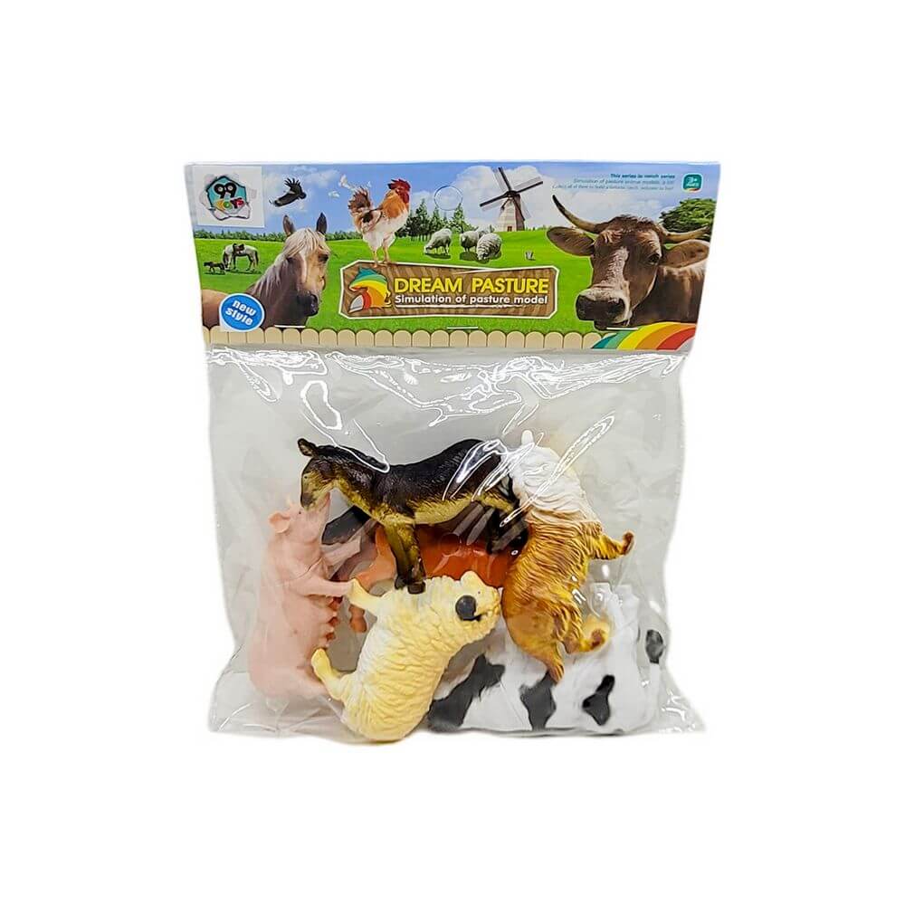 ANIMAIS DA FAZENDA 23X19CM TOYS-24716 KIT ANIMAIS FAZENDA TOYS-24716, ANIMAL, BRINQUEDO ANIMAL, KIT ANIMAIS, ANIMAIS DIVERSOS, ANIMAIS DA FAZENDA, BRINQUEDOS Brinquedos