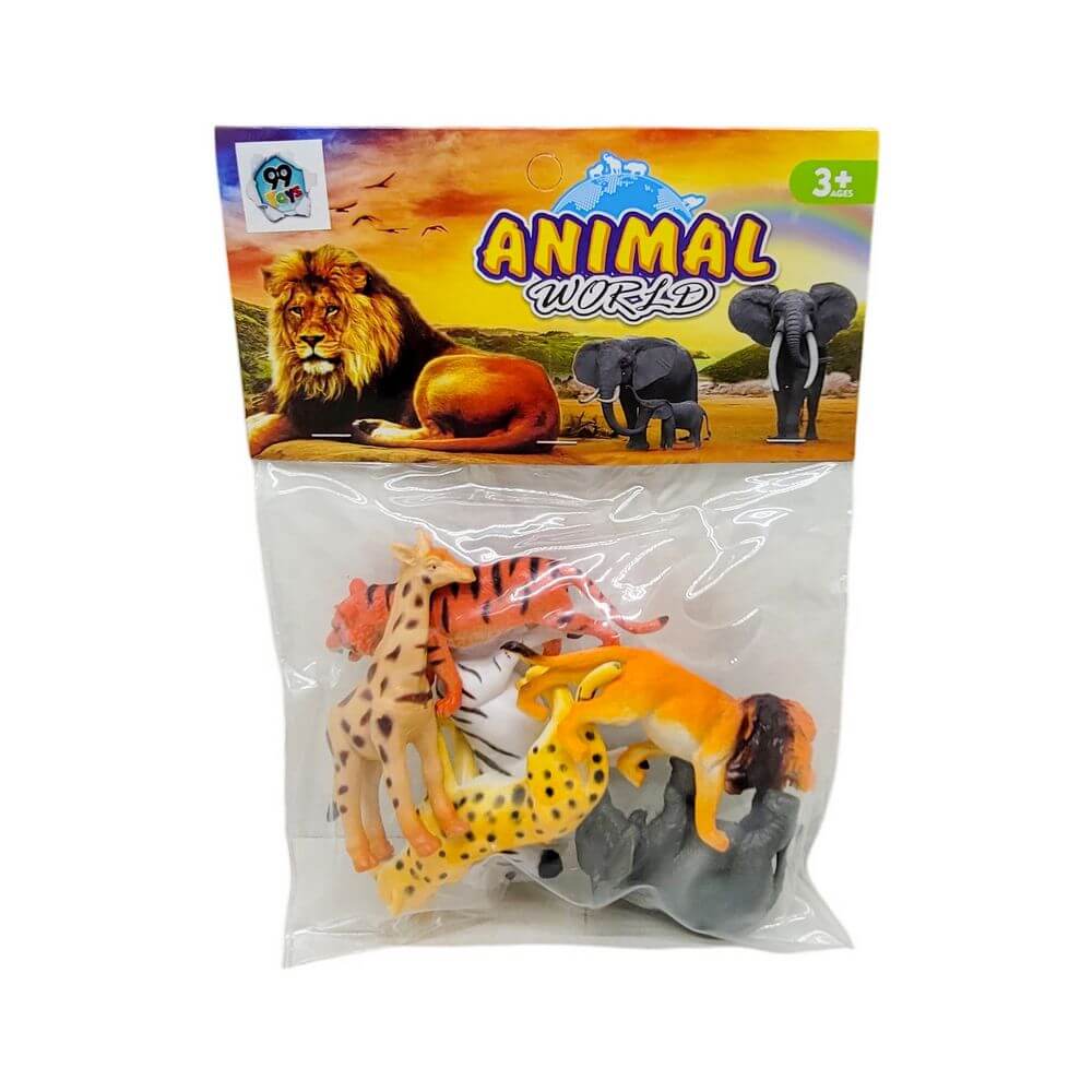 ANIMAIS DA SELVA 25X19CM TOYS-24717 KIT MUNDO ANIMAL TOYS-24717, ANIMAL, BRINQUEDO ANIMAL, KIT ANIMAIS, ANIMAIS DIVERSOS, ANIMAIS DA FAZENDA, BRINQUEDOS Brinquedos