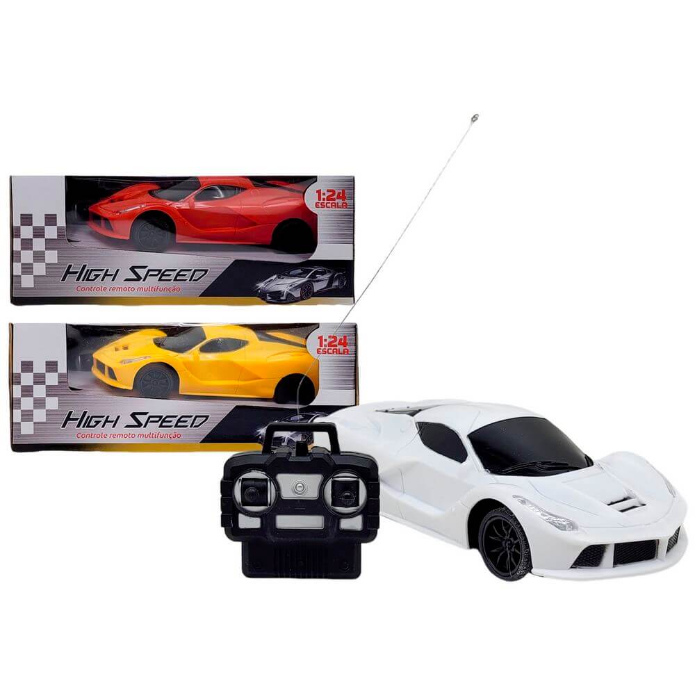 CARRO C/ CONTROLE REMOTO 27CM PI3560 CARRO C/ CONTROLE REMOTO PI3560, CARRO, CARRO COM CONTROLE REMOTO, CONTROLE REMOTO, CARRO DE BRINQUEDO, CARRO SPORT, BRINQUEDOS Brinquedos