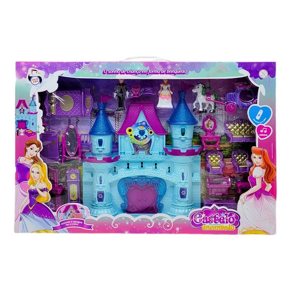 KIT CASTELO C/ ACESSORIOS 19PCS 52X34CM PI3954 CASTELINHO C/ ACESSORIOS 19PCS PI3954, CASTELO, CASTELINHO, CASTELINHO COM ACESSORIOS, CASTELO COM ACESSORIOS, CASTELO DE PRINCESA, CASTELO COM LUZ, BRINQUEDOS Brinquedos