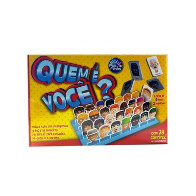 JOGO QUEM E VOCE 2810 JOGO QUEM E VOCE Brinquedos