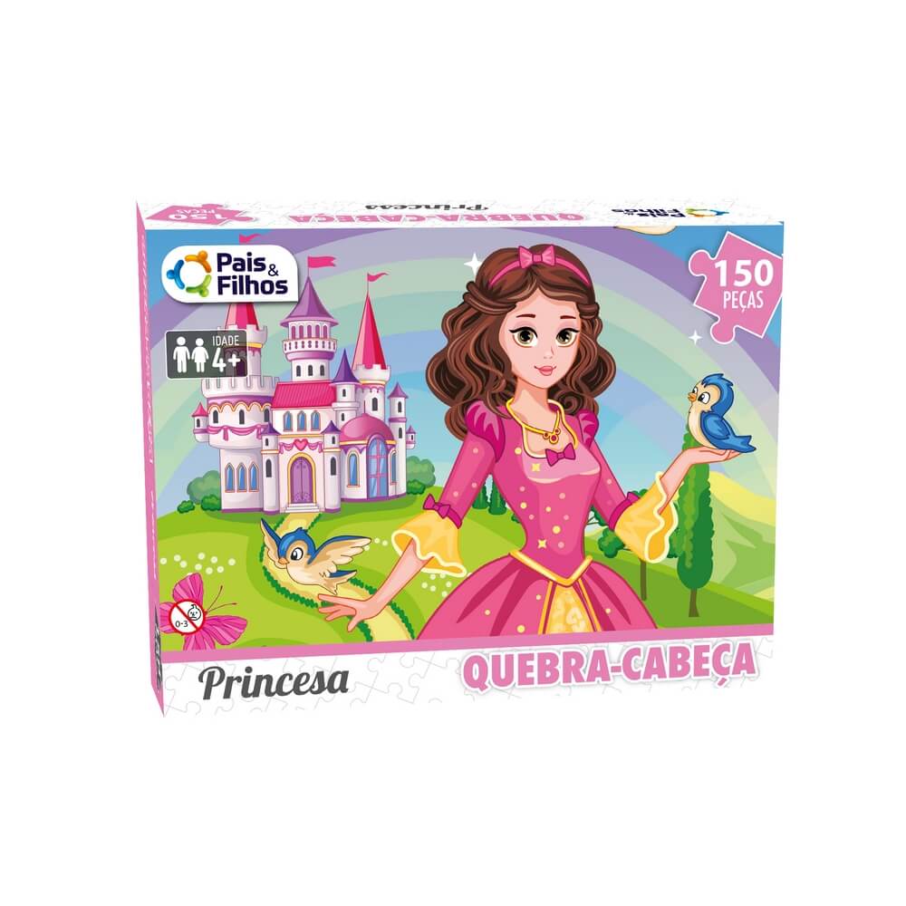 QUEBRA CABECA 150PCS PRINCESA 2863 QUEBRA CABECA PRINCESA  150PCS 2863, JOGO QUEBRA CABECA, JOGO, QUEBRA CABECA, RACHA CUCA, PRINCESA, QUEBRA CABECA PRINCESA Brinquedos