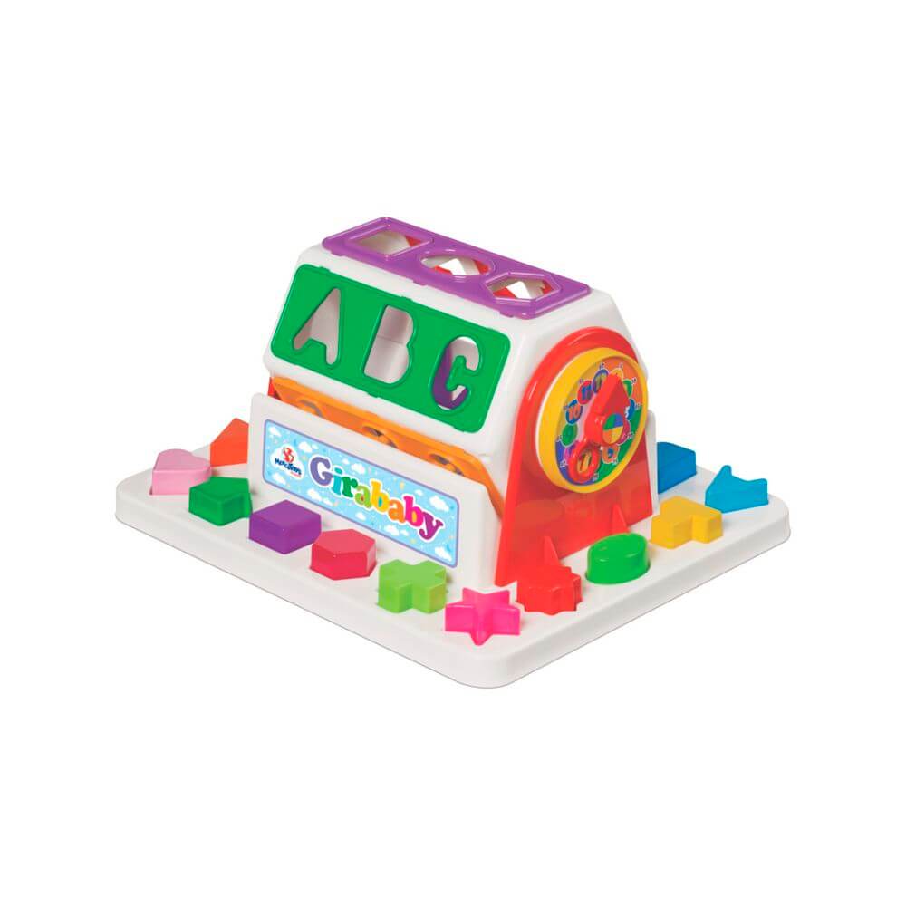 BRINQUEDO DIDATICO GIRABABY 31CM 400 GIRABABY DIDATICO 400, GIRABABY, GIRABABY DIDATICO, BRINQUEDO GIRABABY, BEBE, EDUCATIVO, BRINQUEDOS Brinquedos