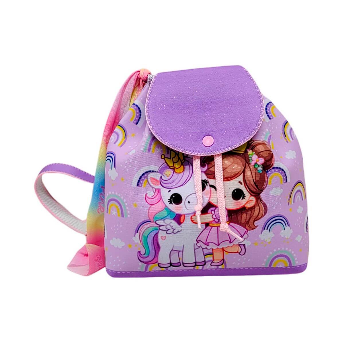 BOLSA MOCHILA PRINCESA M5479 MOCHILA C/ ABOTUADURA PRINCESA M5479, MOCHILA, MOCHILA INFANTIL, MOCHILA COM ABOTUADURA, PRINCESA Beleza & Saude