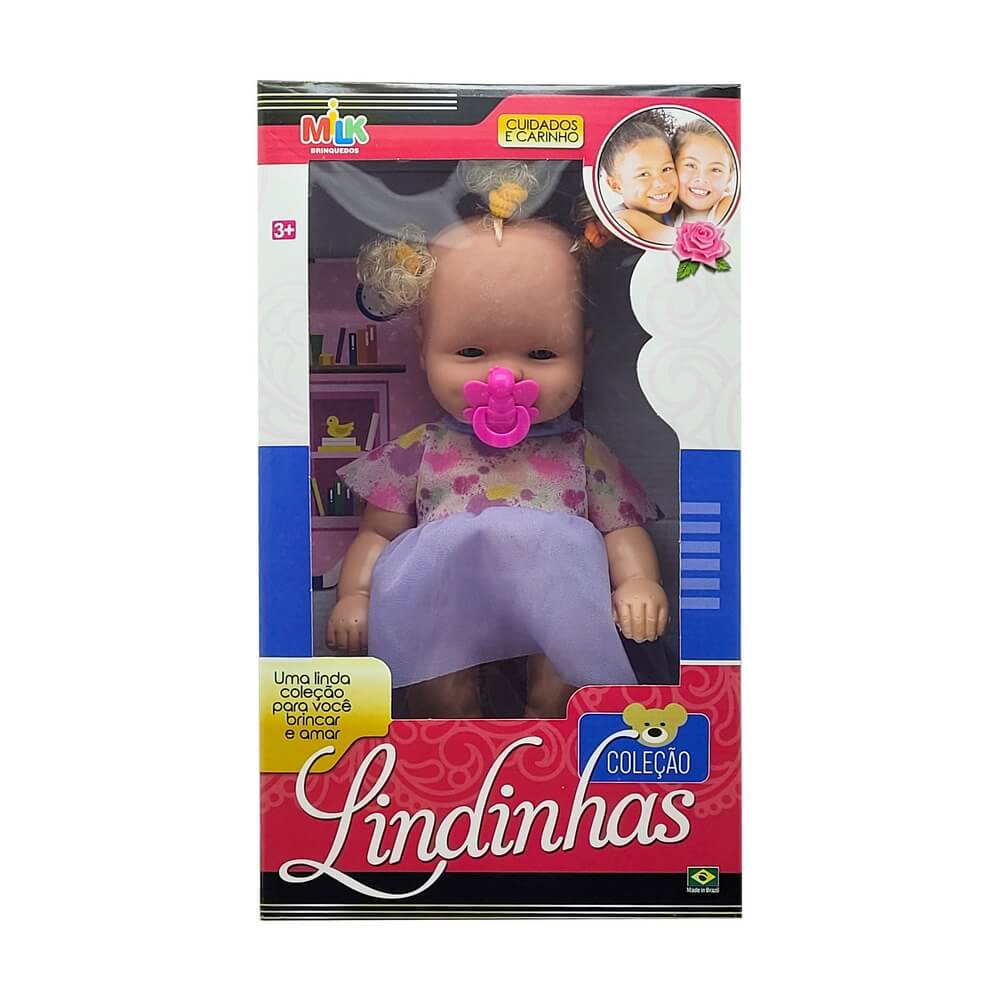 BONECA LINDINHA BRANCA 42X23CM 605 BONECA LINDINHA BRANCA 605, BONECA LINDINHA BRANCA, BONECA BEBE LINDINHA, BONECA BEBE, BONECA PLASTICO, BONECA VINIL, BONECA Brinquedos