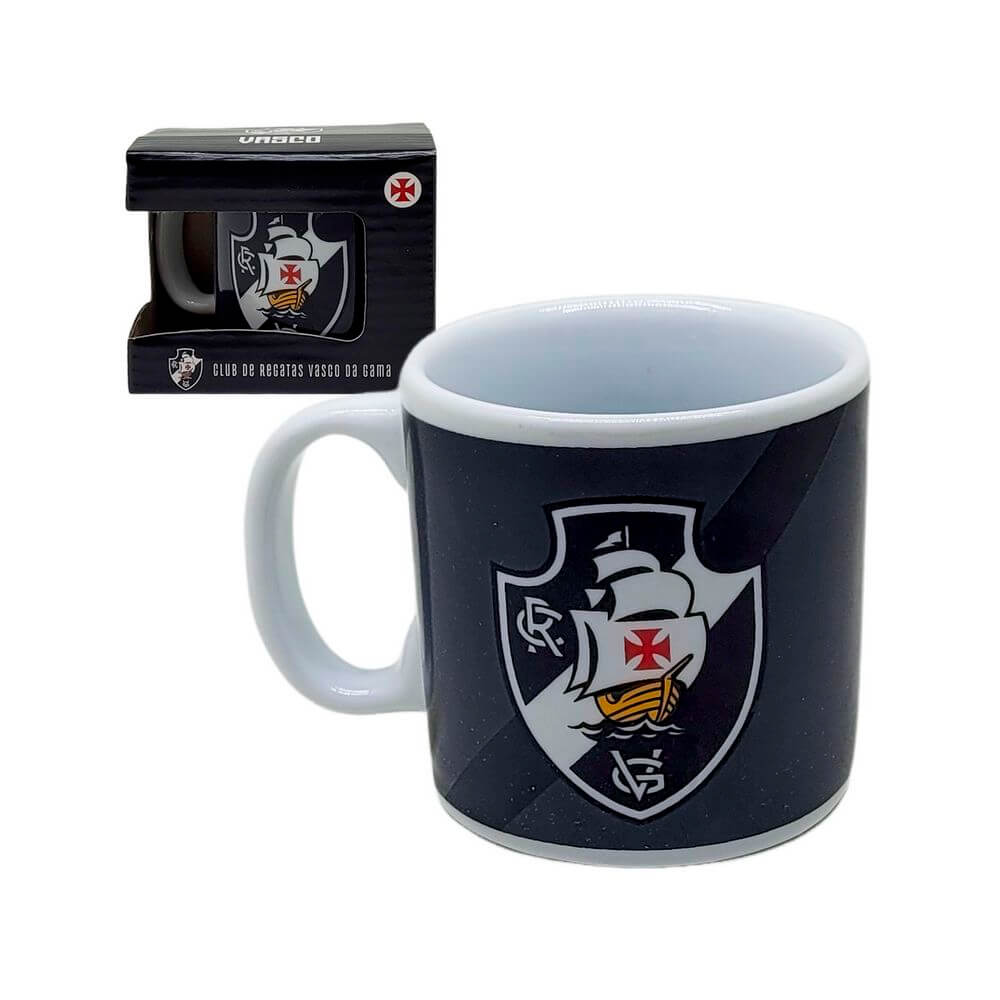 CANECA PORCE. 120ML VASCO TSP002BR2-7 CANECA PORCE. 120ML VASCO TSP002BR2-7, CANECA PORCELANA VASCO 120ML, CANECA CAFE VASCO, CANECA VASCO, CANECA PORCELANA, CANECA Times de Futebol