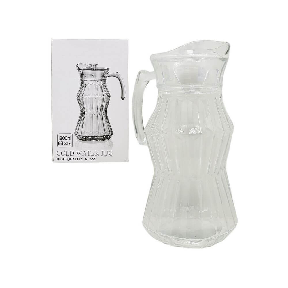 JARRA DE VIDRO 1,8L BMJ-136JW JARRA DE VIDRO 1,8L BMJ-136JW, JARRA, JARRA DE VIDRO, JARRA 1,8L, JARRA DECORADA, COZINHA Cozinha