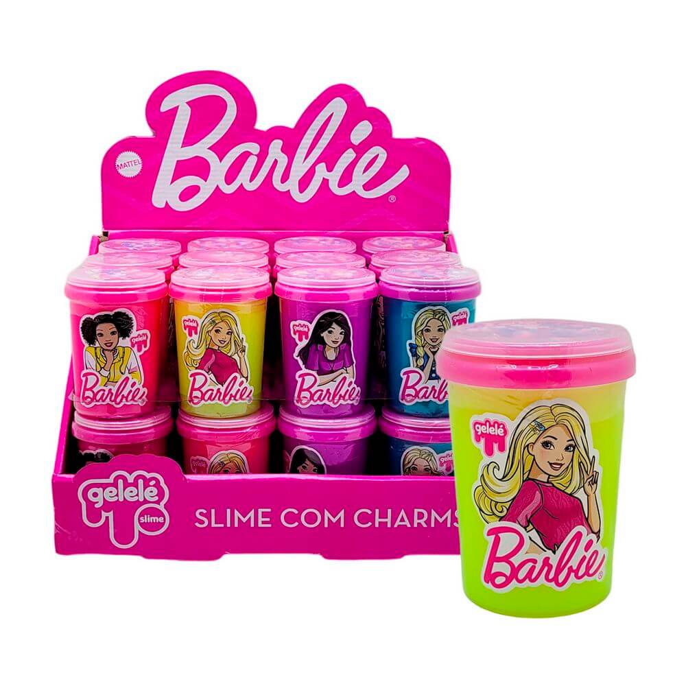 SLIME GELELE 180G BARBIE 3942 GELELE SLIME BARBIE 180G 3942, GELELE, GELELE SLIME, GELELE BARBIE, SLIME, BRINQUEDOS Brinquedos