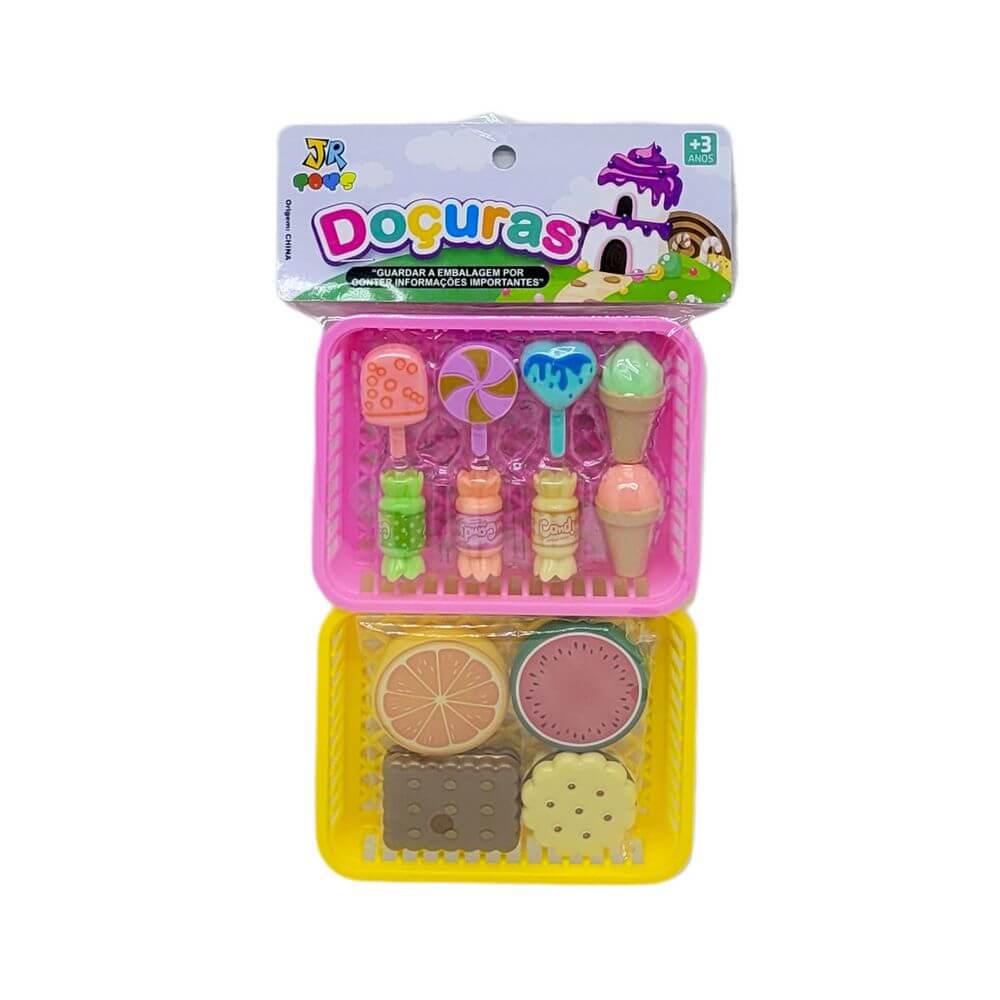 KIT COZINHA COMIDINHAS DOCURA JR0627 CJ. COMIDINHAS DOCURA JR0627, COMIDINHA DOCURA, BRINQUEDO COMIDINHA PLASTICO, BRINQUEDO COMIDA, COMIDA BRINQUEDO PLASTICO Brinquedos