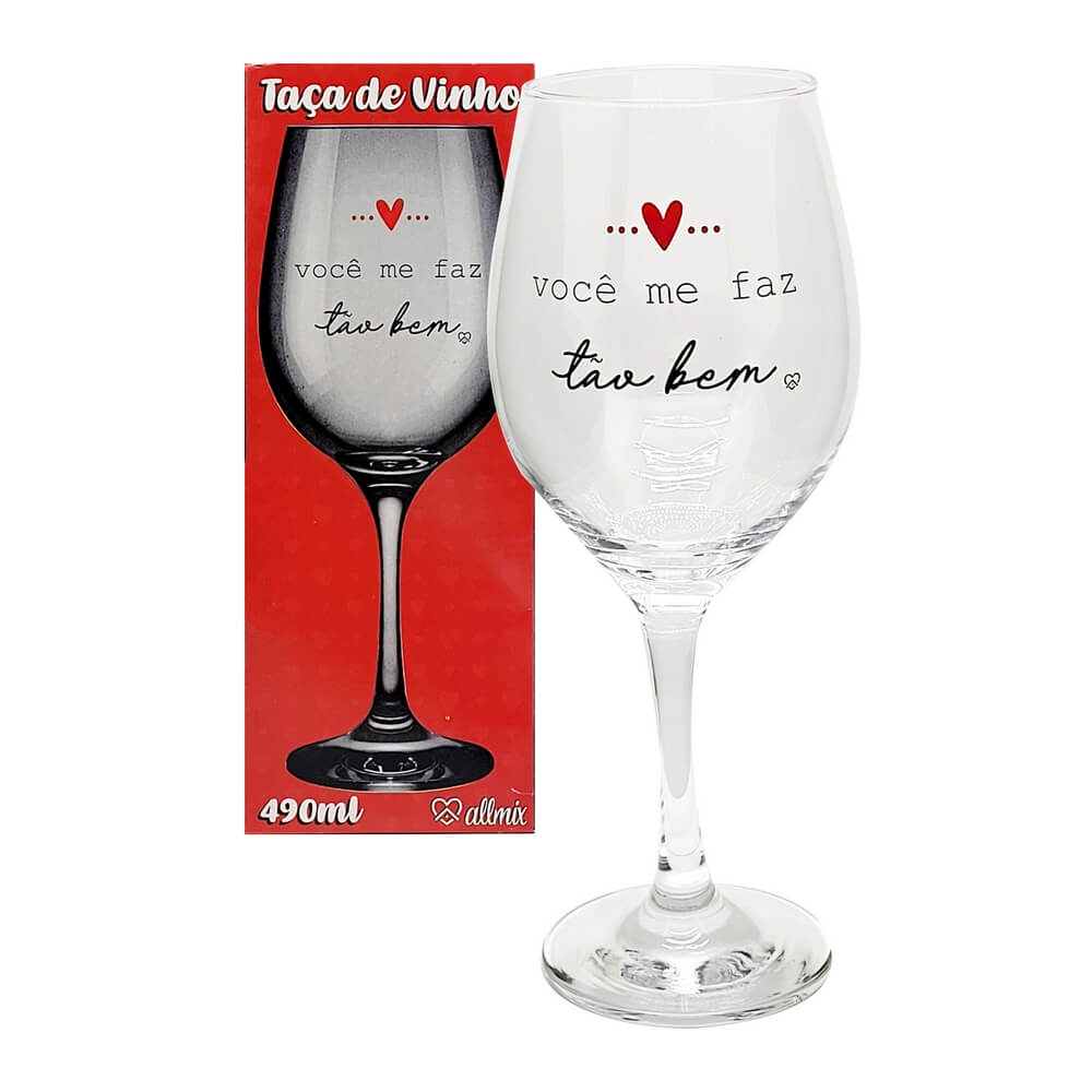 TACA DE VINHO TAO BEM 490ML 7056012 TACA DE VINHO TAO BEM 490ML 7056012, TACA DE VINHO TAO BEM, TACA DE VINHO 490 VIDRO, TACA VIDRO, TACA NAMORADOS, TACA PRESENTE, PRESENTE NAMORADOS, TACA Cozinha