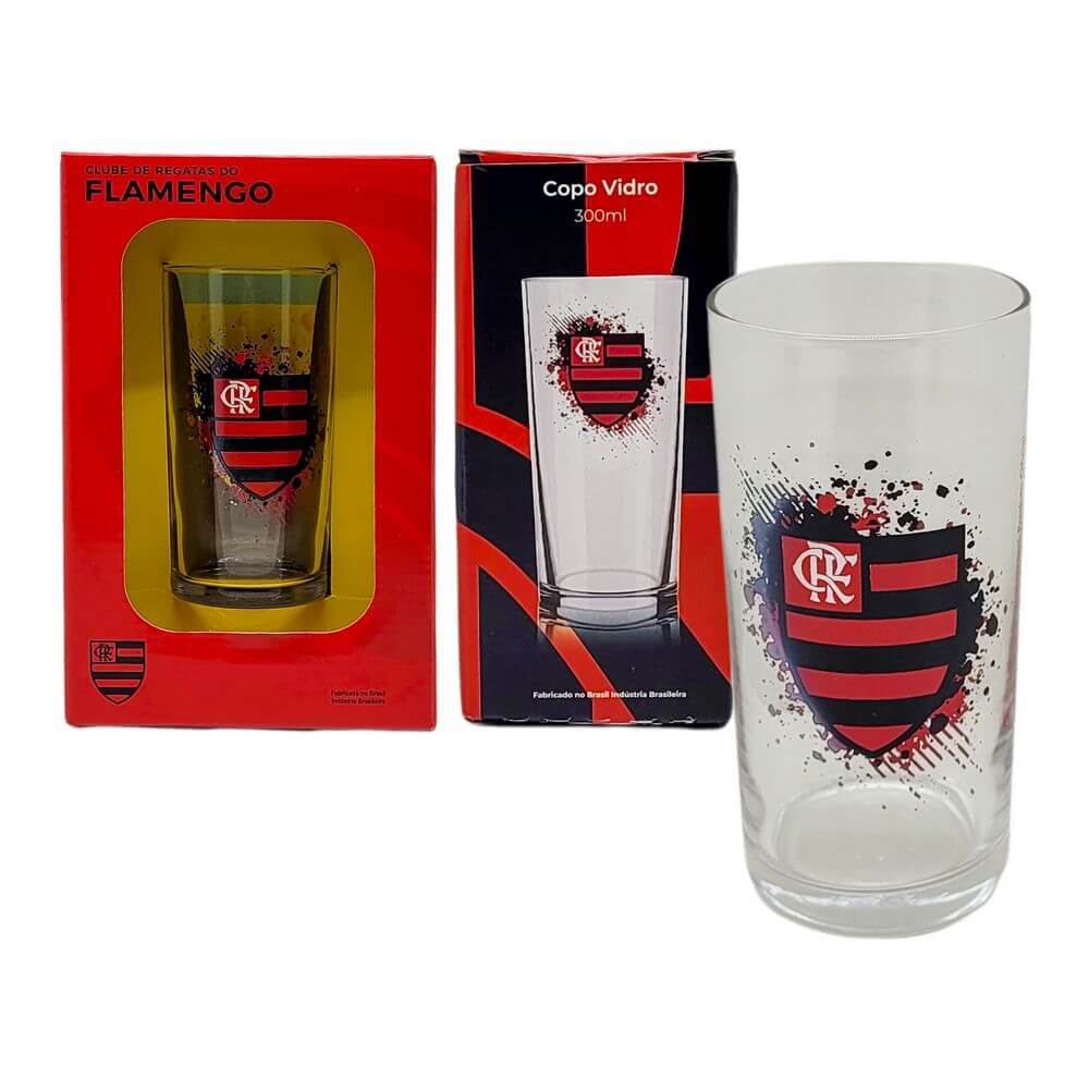 COPO CYLINDER 300ML FLAMENGO 206033 COPO CYLINDER 300ML FLAMENGO 206033, COPO CYLINDER, COPO, COPO FLAMENGO, COPO TIME, COPO FUTEBOL, COPO DECORADO FLAMENGO Times de Futebol