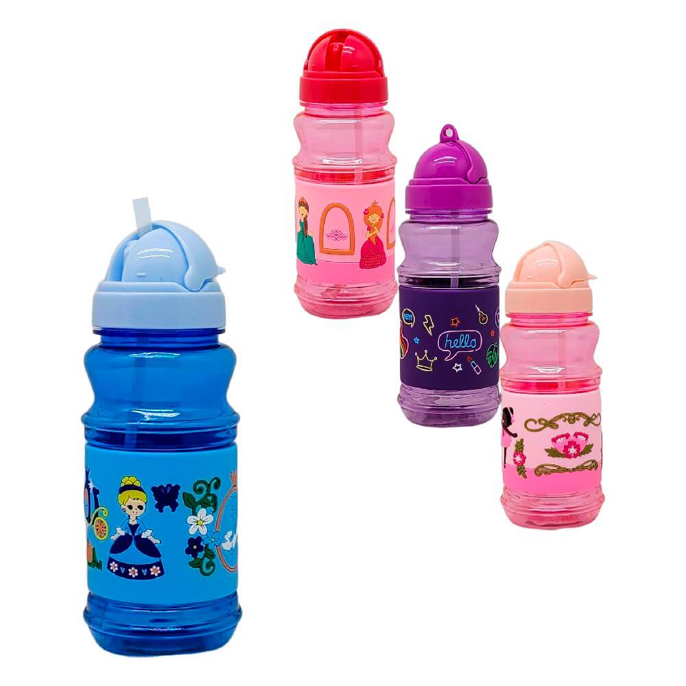 GARRAFA PLASTICA INFANTIL 340ML GAR0055 GARRAFA INFANTIL 340ML GAR0055, GARRAFA INFANTIL, GARRAFA, GARRAFA PLASTICO, GARRAFA FEMININA, GARRAFINHA INFANTIL Cozinha