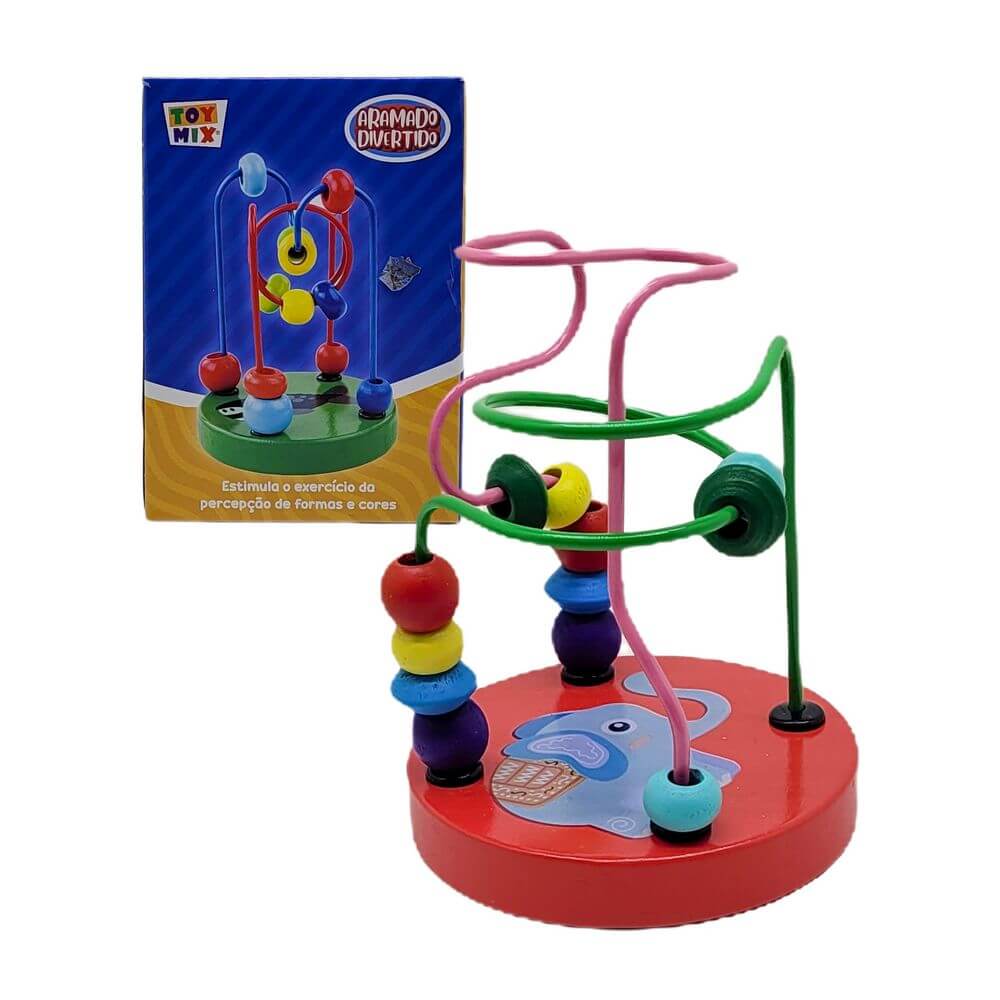 BRINQUEDO EDUCATIVO ARAMADO 14CM 336.26.99 ARAMADO DIVERTIDO 336.26.99, ARAMADO DIVERTIDO, BRINQUEDO BEBE, BRINQUEDO DIDATICO, EDUCACAO, EDUCACIONAL Brinquedos