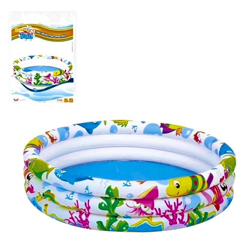PISCINA INFLAVEL 3 ANEIS 100L WS17010-3 PISCINA INFLAVEL 3 ANEIS 100L WS17010-3, PISCINA INFLAVEL 100L, PISCINA INFLAVEL 3 ANEIS, PISCINA 3 ANEIS 100L, PISCINA 100 LITROS, PISCINA INFLAVEL, PISCINA Brinquedos