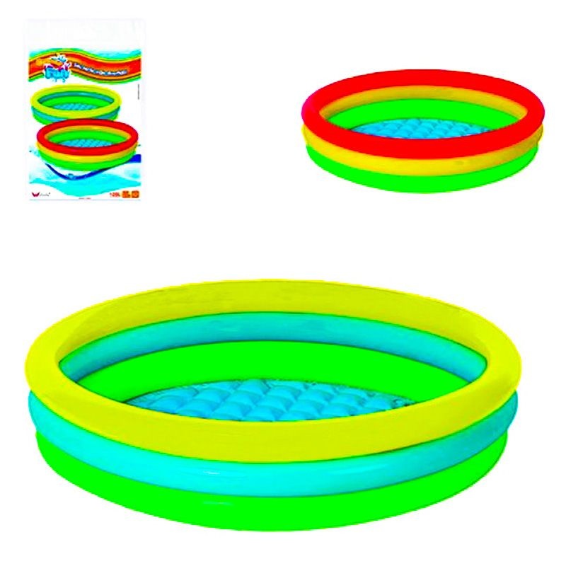 PISCINA INFLAVEL 3 ANEIS 126L WS17218 PISCINA INFLAVEL 3 ANEIS 126L WS17218, PISCINA INFLAVEL 3 ANEIS, PISCINA 3 ANEIS 126L, PISCINA 126 LITROS, PISCINA INFLAVEL, PISCINA Brinquedos