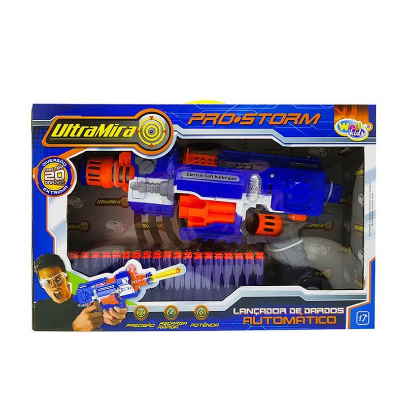 LANCA DARDOS AUTOMATICA 20PCS WB6777 LANCA DARDOS AUTOMATICA, LANCA DARDOS PLASTICO, LANCA DARDOS, ARMINHA DARDOS PLASTICO Brinquedos