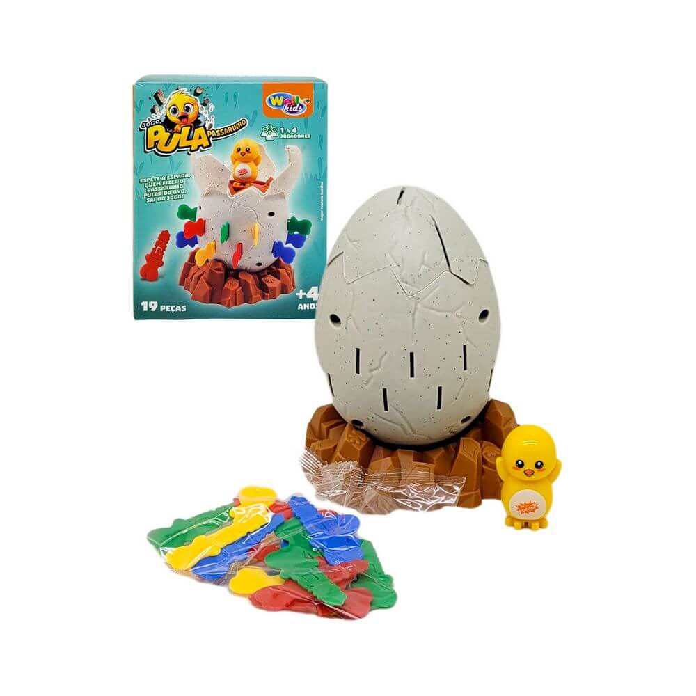 JOGO INTERATIVO PULA PASSARINHO 13X10CM WB19929 JOGO PULA PASSARINHO WB19929, PULA PASSARINHO, PULA PIRATA, JOGO, JOGO PULA PASSARINHO, BRINQUEDOS Brinquedos