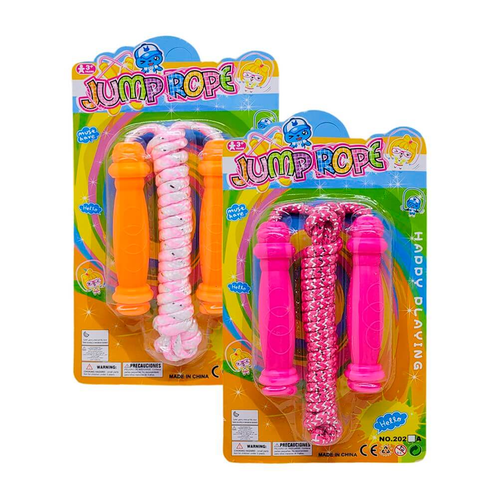 JOGO DE CORDA DE PULAR 1,90MTS 15.4956 BRINQUEDO CORDA 1,90MTS 15.4956, CORDA, CORDA 1,9 METROS, CORDA DE PULAR, BRINQUEDO CORDA, BRINQUEDOS Brinquedos