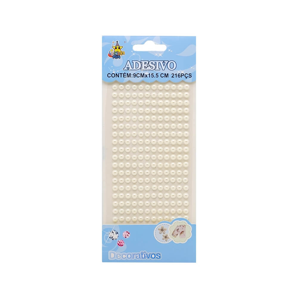 ADESIVO MEIA PEROLA 6MM PER-PER-6 CARTELA ADESIVO PEROLA 6MM PER-PER-6, CARTELA ADESIVO PEROLA, CARTELA ADESIVO, ADESIVO PAREDE, ADESIVO Material Escolar e Papelaria