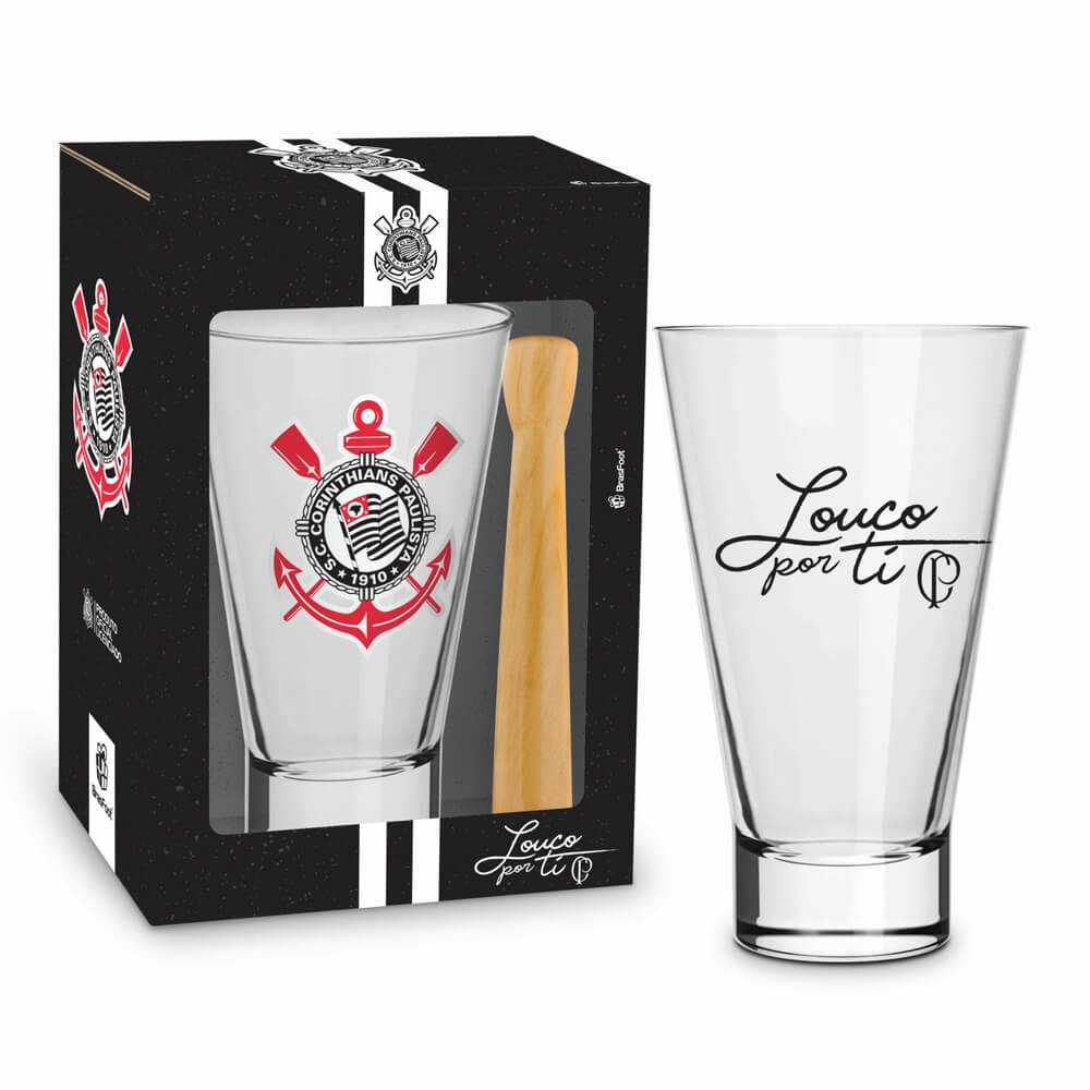 KIT CAIPIRINHA 2PCS CORINTHIANS 11726 KIT CAIPIRINHA 2PCS CORINTHIANS 11726, KIT CAIPIRINHA 2PCS CORINTHIANS, KIT CAIPIRINHA TIMAO, CONJUNTO CAIPIRINHA, JOGO CAIPIRINHA, CORINTHIANS, PRESENTE, TIME FUTEBOL Times de Futebol