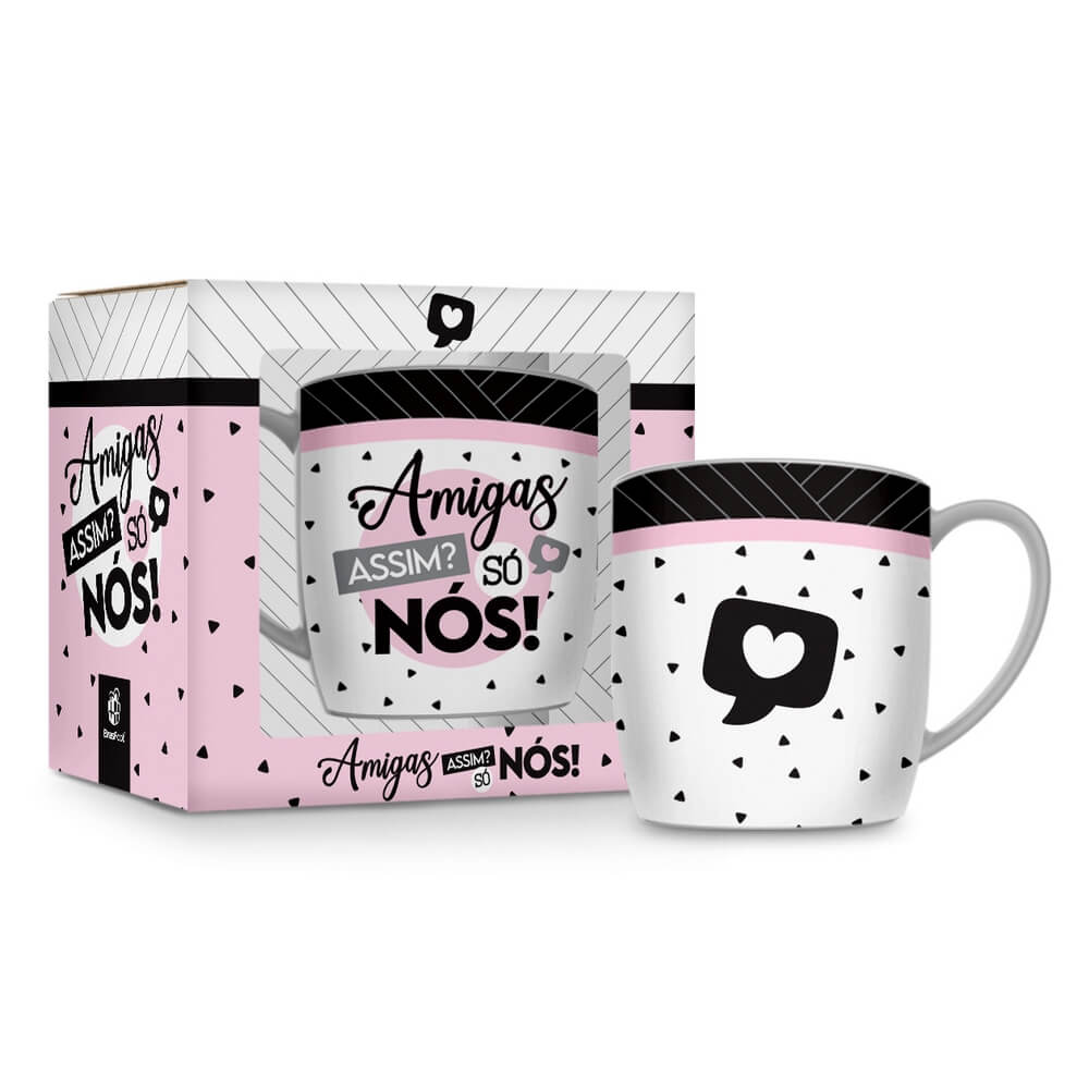 CANECA BRASFOOT 360ML AMIGA ASSIM 12041 CANECA PORCE. 360ML AMIGA ASSIM 12041, CANECA BRASFOOT AMIGA IRMA, CANECA AMIGA IRMA, CANECA CERAMICA AMIGA, CANECA AMIGA, CANECA IRMA, CANECA CERAMICA, CANECA Cozinha