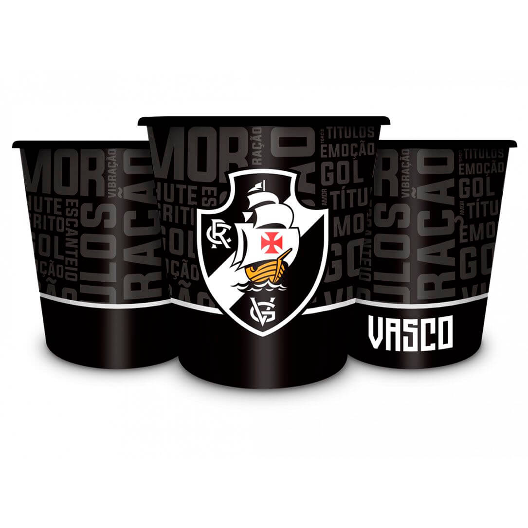 BALDE DE PIPOCA VASCO 12470 BALDE DE PIPOCA VASCO 12470, BALDE DE PIPOCA, VASCO, FUTEBOL, PRESENTE, BALDE DE PLASTICO Times de Futebol