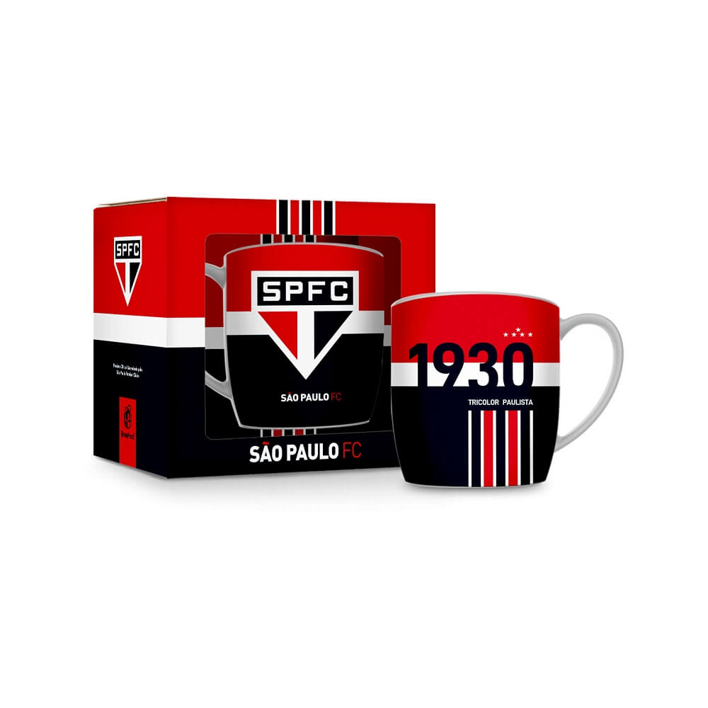 CANECA CERAMICA 360ML SAO PAULO 12622 CANECA PORCE. 360ML SAO PAULO 12622, CANECA PORCELANA 360ML SAO PAULO, CANECA SAO PAULO 360ML, CANECA PORCELANA SAO PAULO, CANECA SAO PAULO, CANECA PORCELANA, CANECA, SAO PAULO Times de Futebol