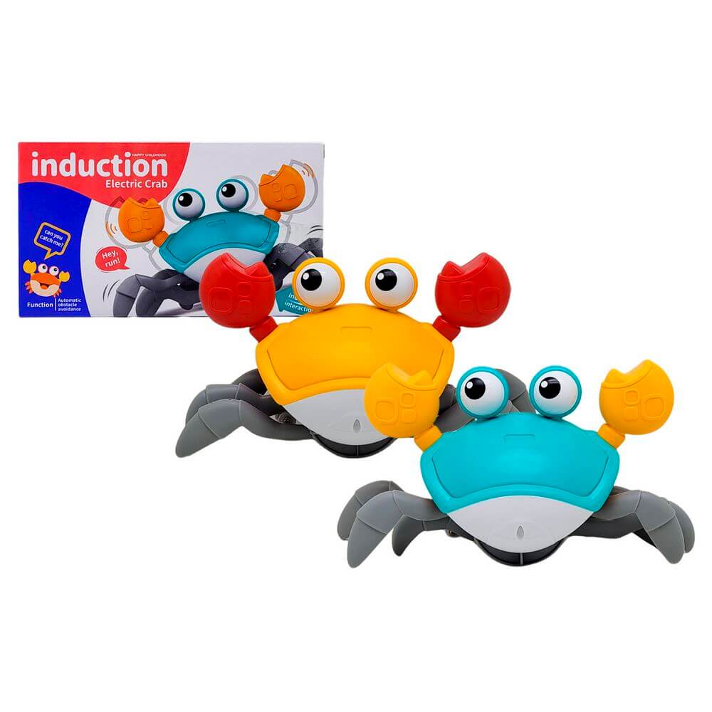 BRINQUEDO MUSICAL C/ LUZ E SOM CARANGUEJO XZ-1901 BRINQUEDO CARANGUEJO XZ-1901, CARANGUEJO, BRINQUEDO CARANGUEJO, CARANGUEJO ROBO, BRINQUEDOS Brinquedos