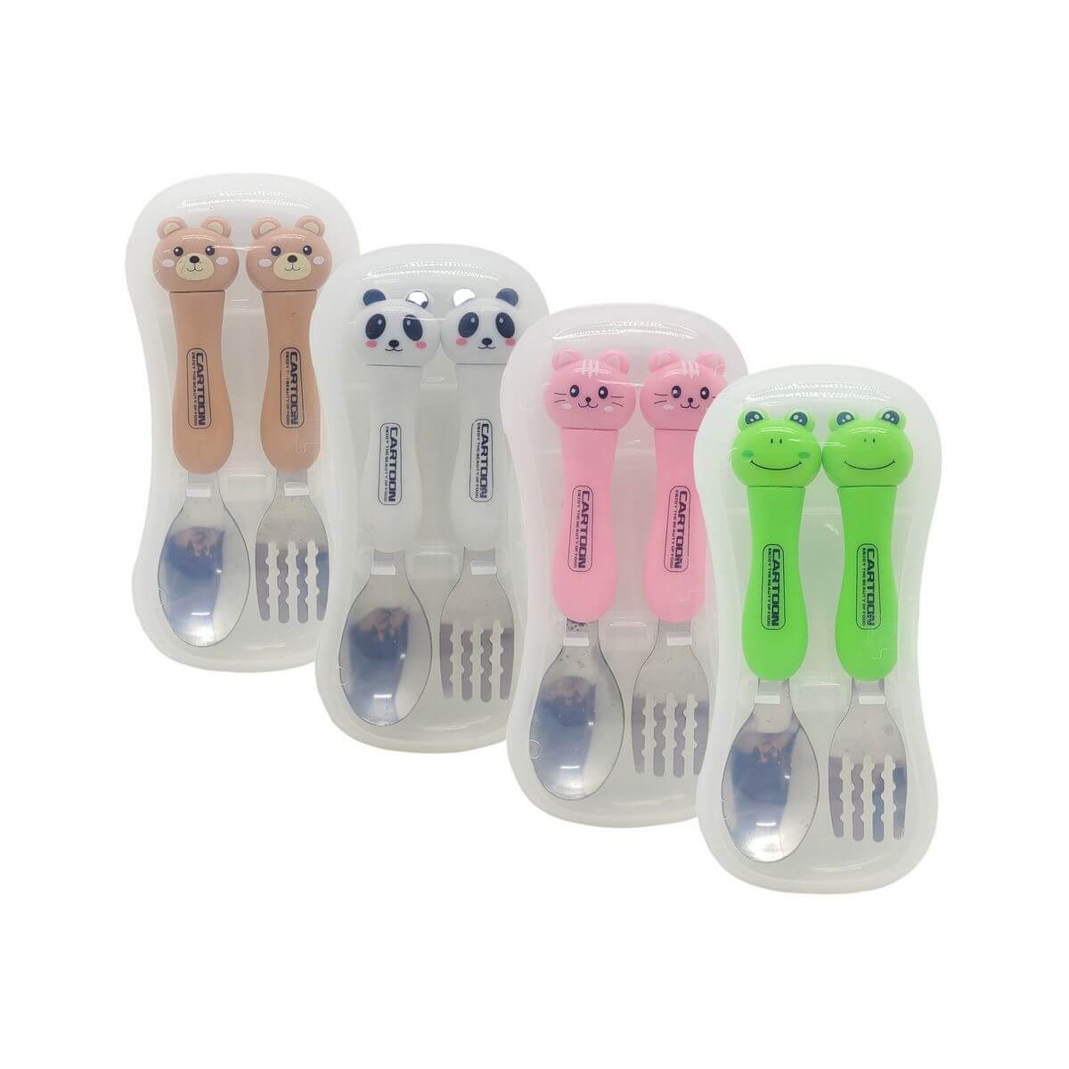 TALHER KIT C/ ESTOJO 2PCS 17CM HU89016 JG. TALHER 2PCS C/ ESTOJO HU89016, TALHER, JOGO DE TALHER, TALHER DECORADA, COLHER, GARFO, TALHER COM ESTOJO, COZINHA Cozinha
