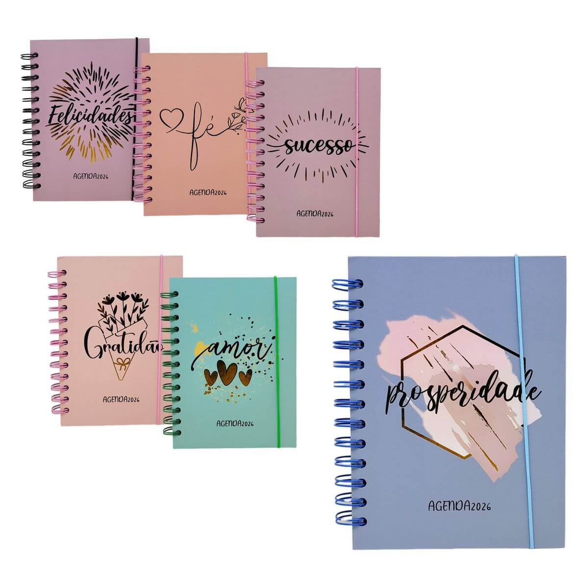 AGENDA 2026 129X179MM 168FLS AG26038 AGENDA 2026 129X179MM 168FLS AG26038, AGENDA, 2026, AGENDA PALAVRAS, AGENDA BASICA, ESCOLA, ESCRITORIO, 168 FOLHAS, PAPELARIA Material Escritório