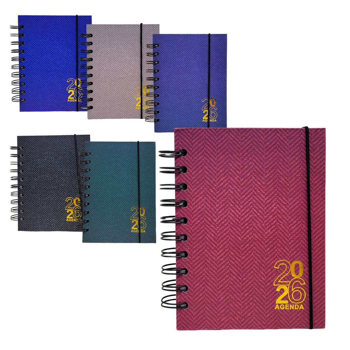 AGENDA 2026 104X141MM 168FLS AG26041 AGENDA 2026 104X141MM 168FLS AG26041, AGENDA, 2026, 168 FOLHAS, AGENDA BASICA, AGENDA LISA, ESCOLA, ESCRITORIO, PAPELARIA Material Escritório