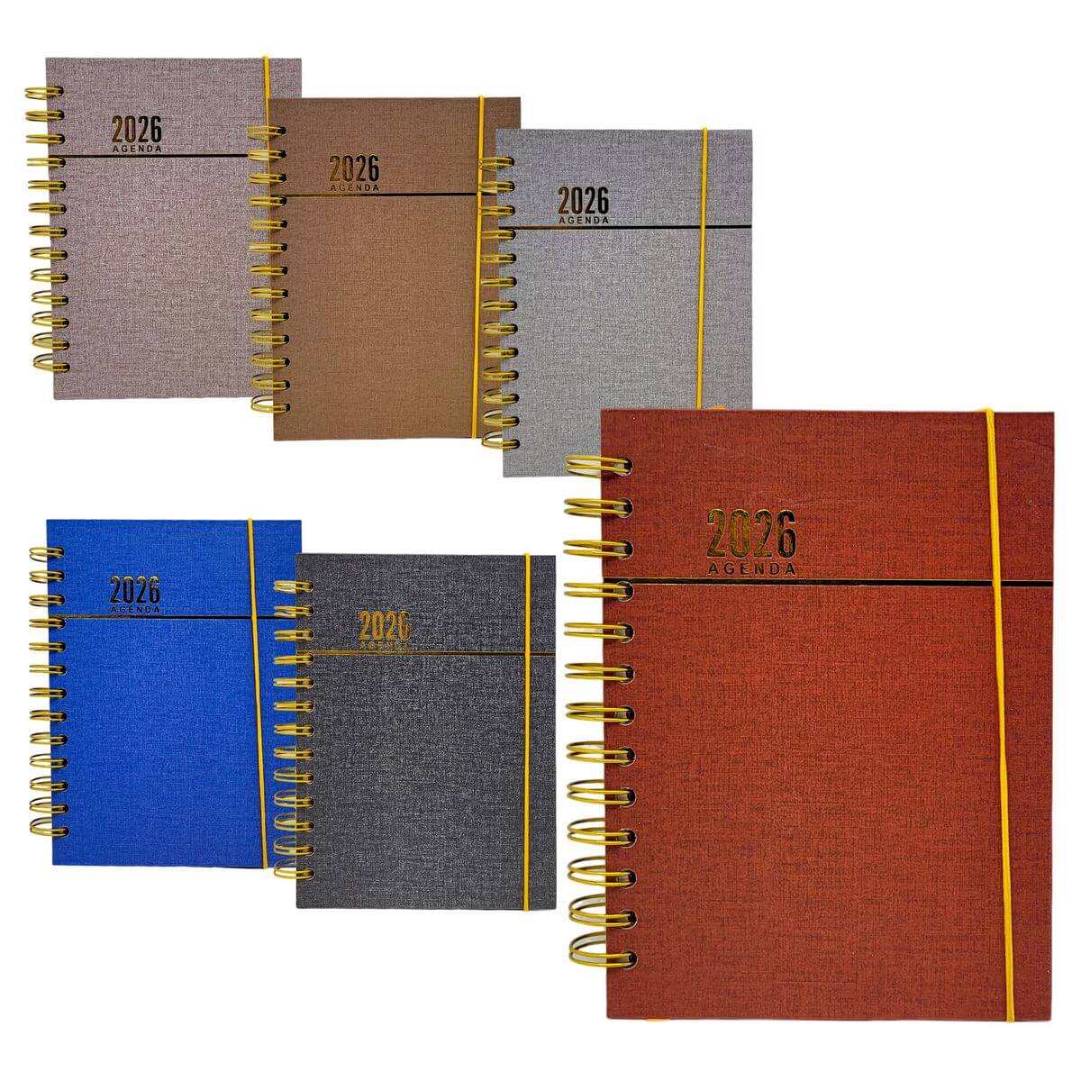 AGENDA 2026 129X179MM 168FLS AG26042 AGENDA 2026 129X179MM 168FLS AG26042, AGENDA, 2026, AGENDA LISA, 168 FOLHAS, ESCOLA, ESCRITORIO, PAPELARIA Material Escritório