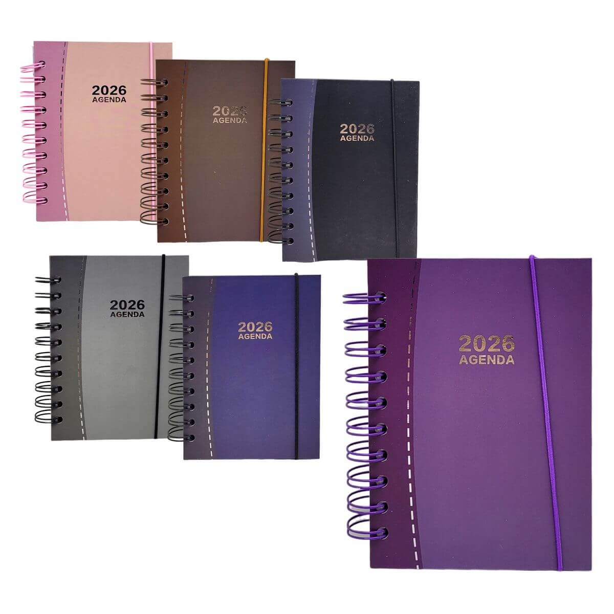 AGENDA 2026 129X179MM 168FLS AG26048 AGENDA 2026 129X179MM 168FLS AG26048, AGENDA, 2026, 168 FOLHAS, AGENDA BASICA, AGENDA LISA, ESCOLA, ESCRITORIO, PAPELARIA Material Escritório