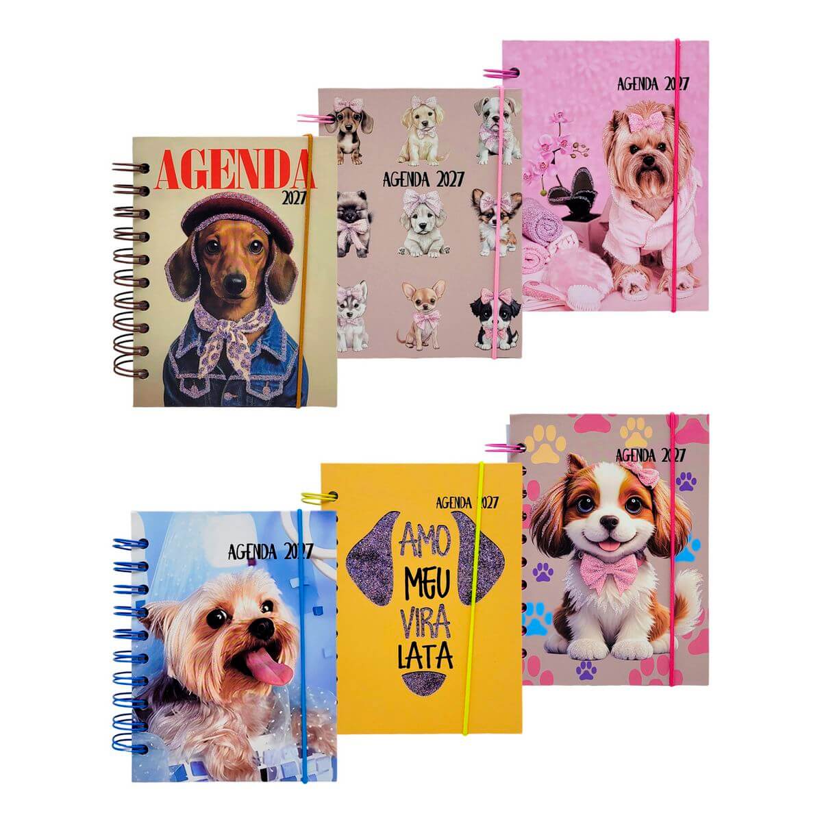 AGENDA 2027 10,4X14,1CM 168FLS AG27043 Material Escritório