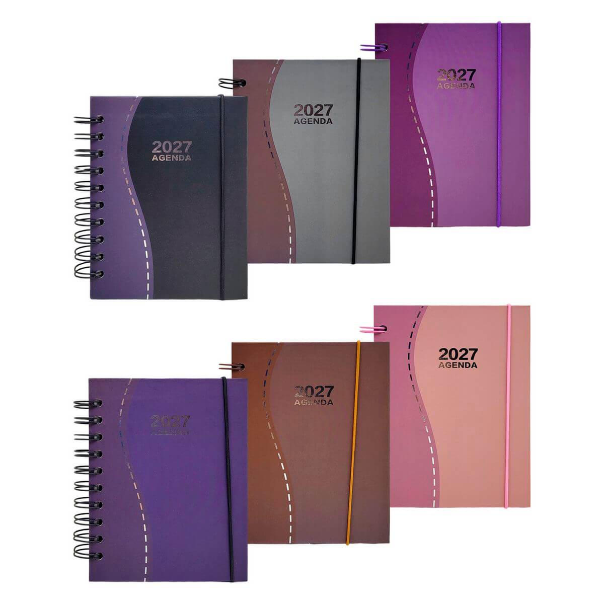 AGENDA 2027 10,4X14,1CM 168FLS AG27055 Material Escritório