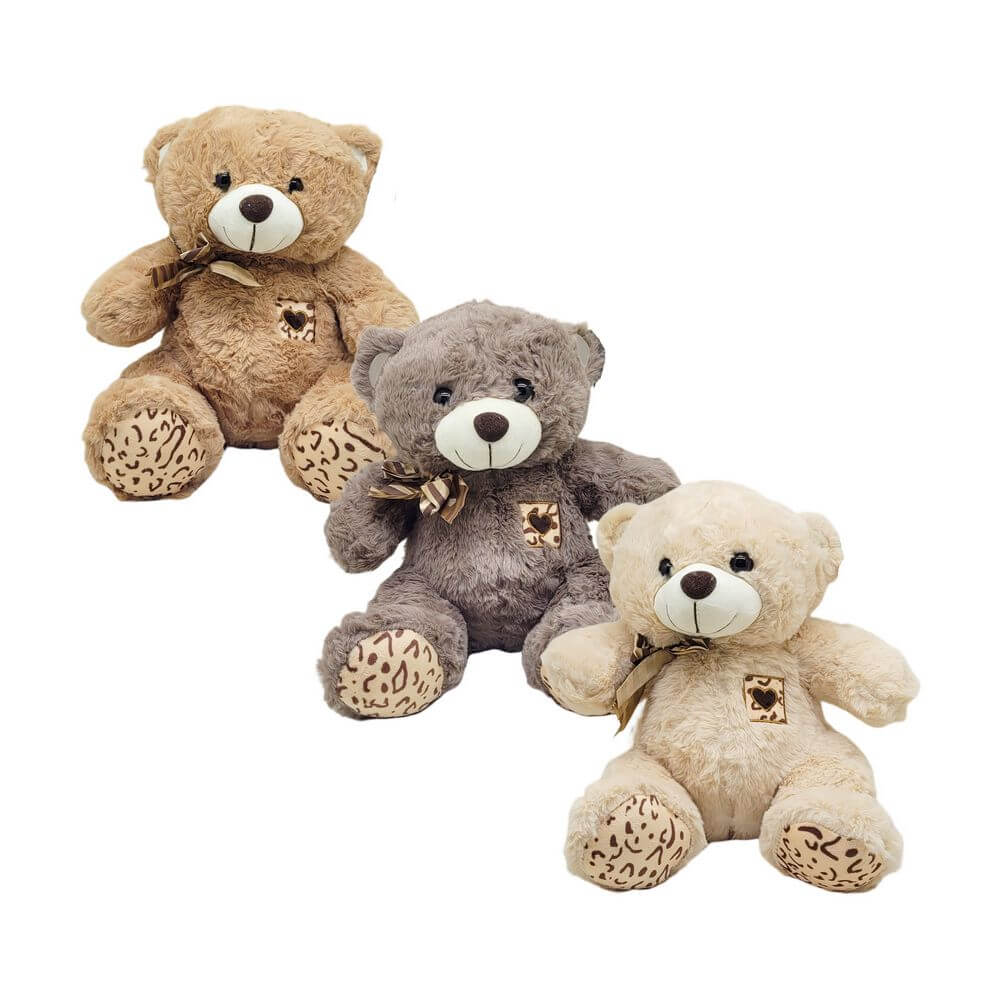 PELUCIA URSO 28CM FE6911 PELUCIA URSO FE6911, PELUCIA, FIZZY, URSINHO, DECORADO, FOFO, INFANTIL, PEQUENO Brinquedos