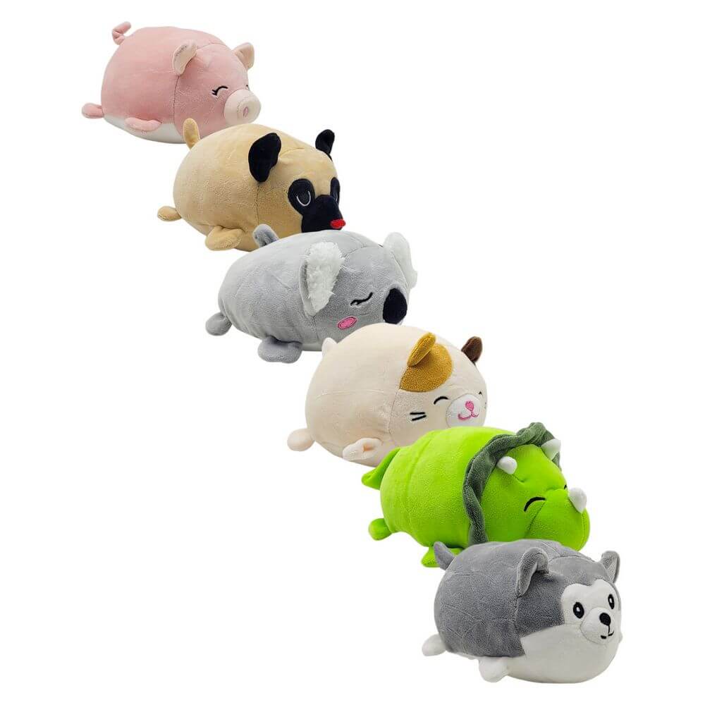 PELUCIA BABY ANIMAIS SORTIDOS 16CM FE7392 PELUCIA ANIMAIS SORTIDOS FE7392, BICHINHO PELUCIA, BICHO PELUCIA, COALA PELUCIA, LOBO PELUCIA, PORCO PELUCIA, DINOSSAURO PELUCIA Brinquedos