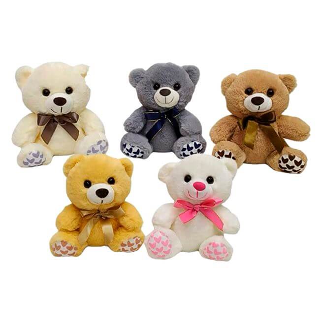 PELUCIA URSO 17CM FE7420 PELUCIA URSO FE7420, PELUCIA, PELUCIA URSO, URSO DE PELUCIA, URSO, URSINHO, URSO COM LACO Brinquedos
