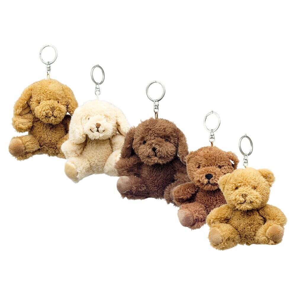CHAVEIRO PELUCIA CACHORRO 11CM F1790 CHAVEIRO ANIMAIS DIVERSOS F1790, CHAVEIRO, ANIMAIS, CHAVEIRO DE ANIMAL, PELUCIA Brinquedos