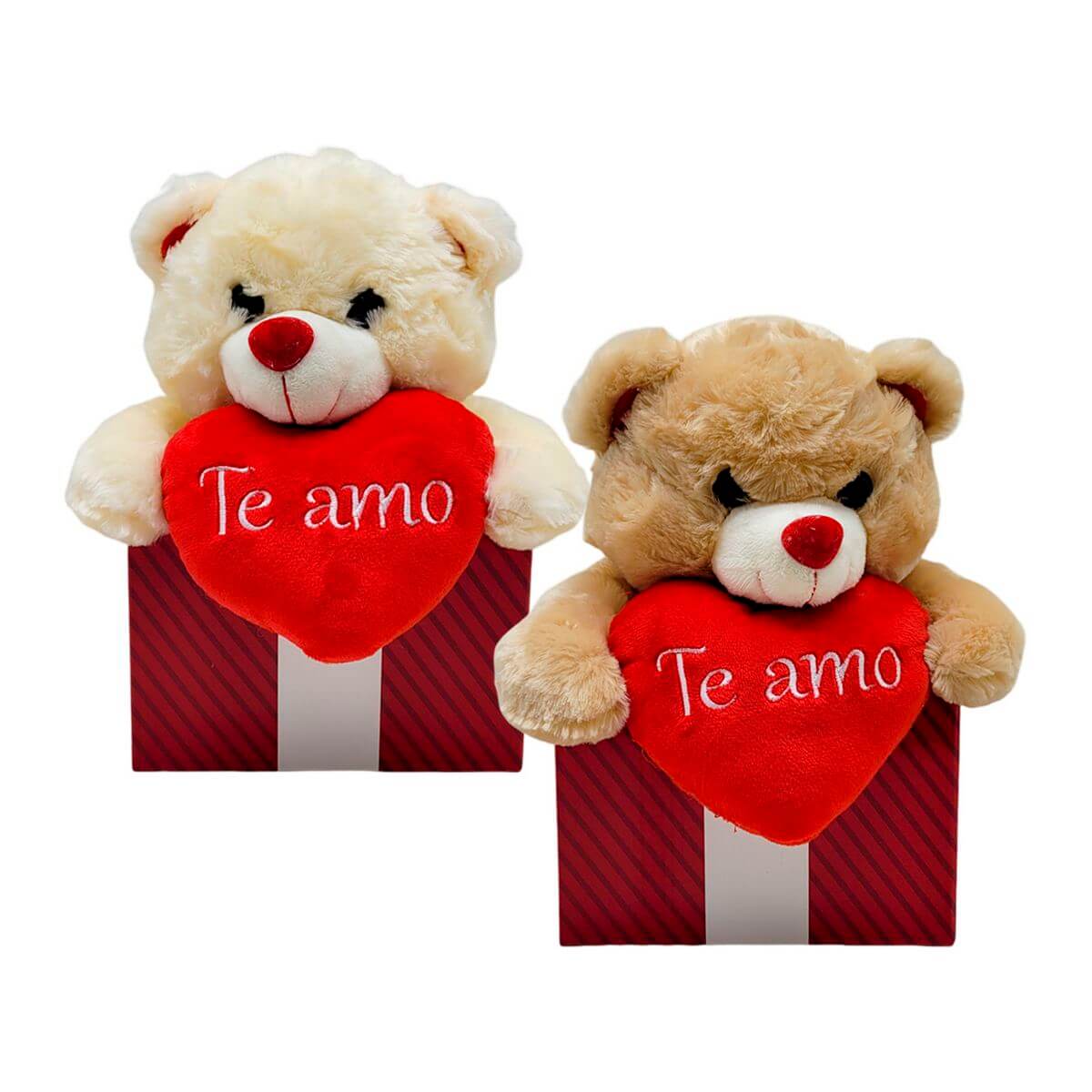 PELUCIA URSO AMOR 32CM NA CAIXA FE7493 PELUCIA URSO C/ CORACAO FE7493, PELUCIA, URSO, URSINHO, URSO COM CORACAO, PRESENTE, TE AMO Brinquedos