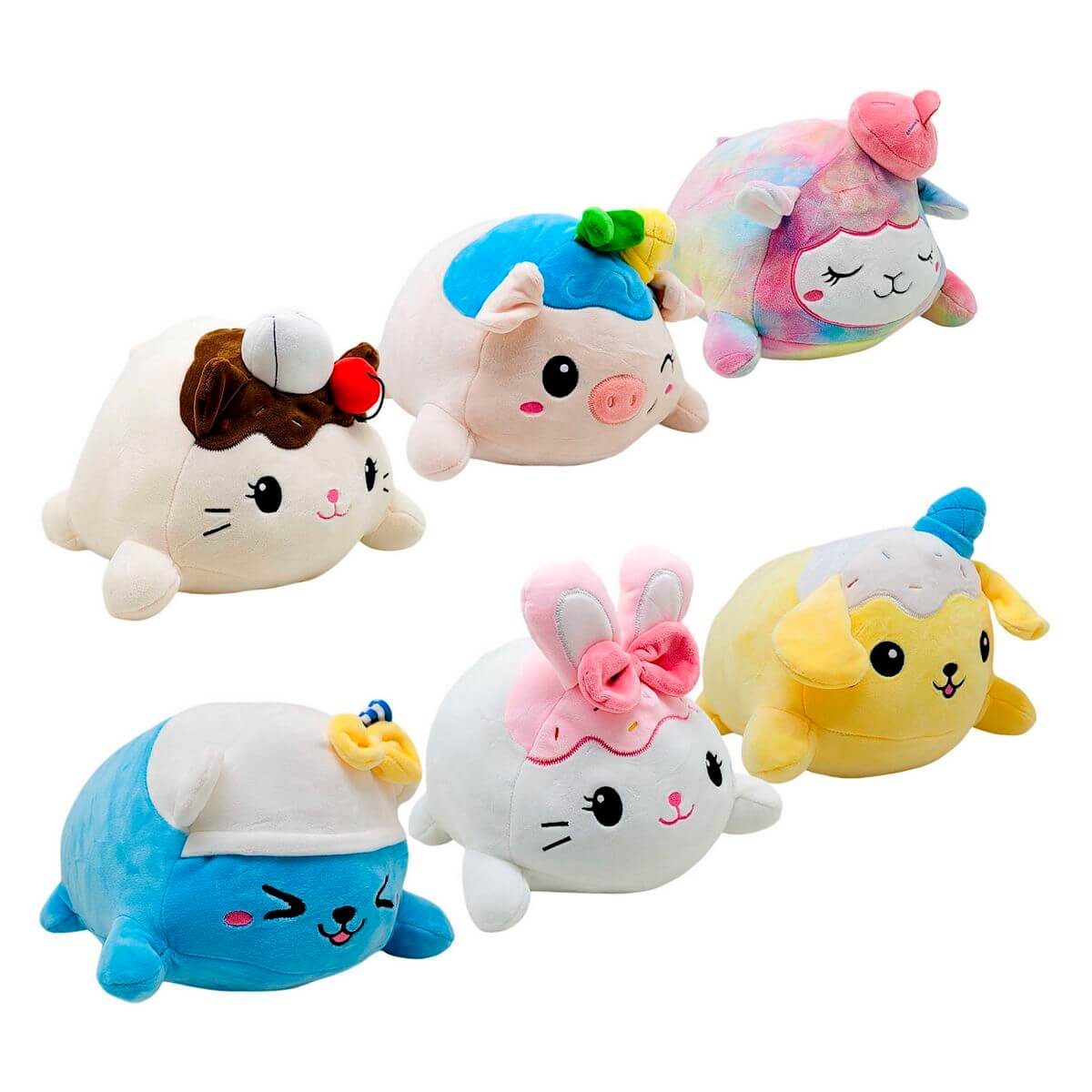 PELUCIA ANIMAIS KAWAII 26CM FE7525 PELUCIA ANIMAIS DIVERSOS FE7525, PELUCIA, ANIMAIS DIVERSOS, PELUCIA FOFINHA, DOCES, PRESENTE Brinquedos