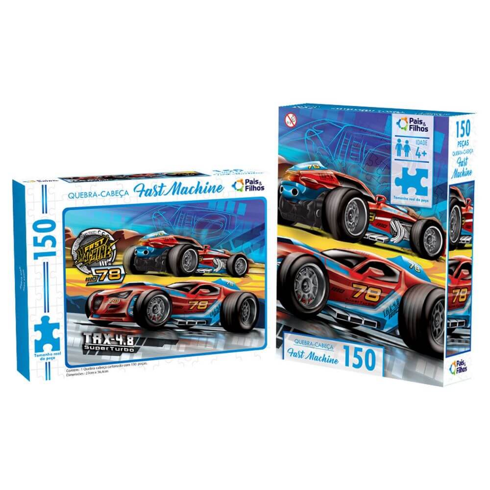 QUEBRA CABECA 150PCS FAST 791661-1 JG. QUEBRA CABECA FAST 150PCS 791661-1, JOGO QUEBRA CABECA, QUEBRA CABECA, PUZZLE Brinquedos